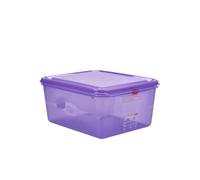 GenWare GN Storage Purple Food Container Allergen 1/2 150mm Deep 10L Pack of 6