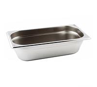 Genware GN13-65 Gastronorm Pan, 1/3, 65 mm Deep