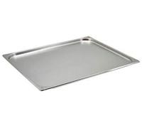 Genware GN21-20 Stainless Steel Gastronorm Pan 2/1, 20 mm Deep