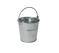 Genware GSB10 Serving Bucket, Galvanised Steel, 10 cm Ø