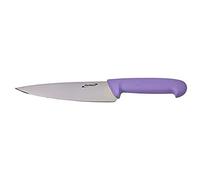 Genware K-C8P Chef Knife, Purple, 8 inches Length, Molybdenum Steel Blade, Conforms to BS8442-5