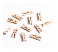 Genware Miniature Wooden Pegs 1inch / 2.5cm - Pack of 1000 - Creative Drink Presentation, Garnish Pegs