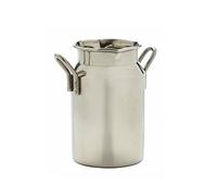 Genware MMC5 Mini Milk Churn, Stainless Steel, 5 oz.