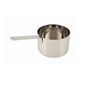 Genware MSP9 Mini Saucepan, Stainless Steel, 9 cm x 6.3 cm
