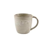 Genware MUG-PG32 Terra Porcelain Mug, Grey, 320mL Capacity, 87mm Height, Pack Of 6