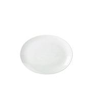 Genware NEV-112124 Royal Oval Plate, 24 cm (Pack of 6)