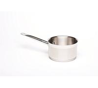 Genware NEV-1424-05 Saucepan, GW No Lid, 5 L, 24 cm Diameter, 12 cm High