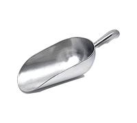 Genware NEV-202-6 Aluminium Scoop, 6" Length, 12 oz.
