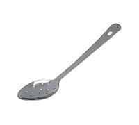 Genware NEV-300114 Spoon, Stainless Steel, Perforated 14"