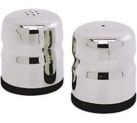 Genware NEV-6068 Mini-Jumbo Condiment Pair, Stainless Steel, 45 mm x 50 mm