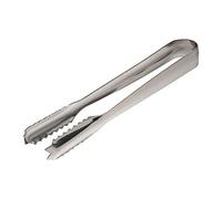 Genware NEV-62503 Ice Tong, Stainless Steel, 7"