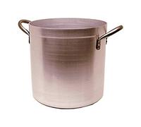 Genware NEV-709-30 Deep Stockpot And Lid, 30 cm, 21 L (Pack of 2)