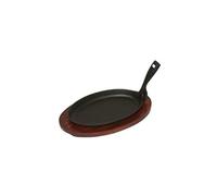 Genware NEV-737-25 Platter, Sizzler And Trivet, 9.75"