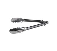 Genware NEV-8409R Tong, Stainless Steel, All Purpose, 9"