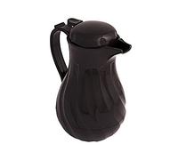 Genware NEV-B4022-64 Insulated Beverage Server, 64 oz., 2 L, Black