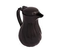 Genware NEV-B9708 Insulated Beverage Server, 40 oz., 1.2 L, Black