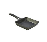 Genware NEV-C133 Mini Cast Iron Square Fry Pan, 13 cm x 3 cm
