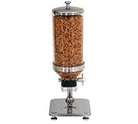 Genware NEV-CD85 Cereal Dispenser, Stainless Steel, 8.5 L