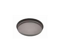 Genware NEV-FQT-CS29 Fluted Quiche Tin, Non-Stick, Carbon Steel, 29 cm