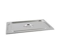 Genware NEV-GN11-LID Stainless Steel Gastronorm Pan with Lid, Size 1/1
