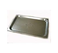 Genware NEV-GN11-SMD Dish, Stainless Steel, Gastronorm 1/1, 5 Spike Meat, 25 mm