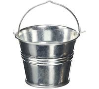 Genware NEV-GSB7 Serving Bucket, Galvanised Steel, 7 cm Ø, 4 oz.