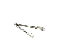 Genware NEV-HDT-12 Heavy Duty Stainless Steel All Purpose Tongs, 12"