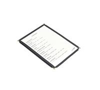 Genware NEV-MHAM5 American Style A5 Menu Holder, Clear