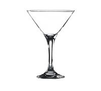 LAV 6x Clear 175ml Misket Martini Glasses - Dishwasher Safe Classic Party Bar Champagne Espresso Cocktail Glass Gift Set