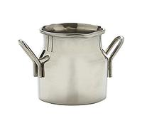 Genware NEV-MMC25 Mini Stainless Steel Milk Churn, 2.5 oz.