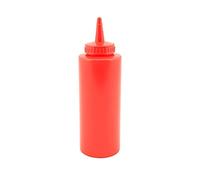 Genware NEV-SQB12R Squeeze Bottle, 12 oz., Red