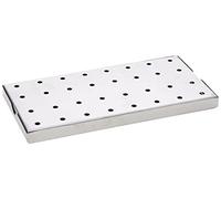 Genware NEV-SSDT3015 Drip Tray, Stainless Steel, 30 cm x 15 cm