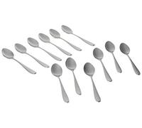Genware NEV-TES-FL Spoon, Florence Tea, 18/0 (Pack of 12)