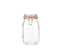 Genware NEV-TJ-15 Glass Terrine Jar, 1.5 L