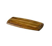 Genware NEV-WSB3618 Acacia Wood Reversible Serving Board, 36 cm x 18 cm