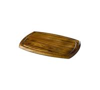 Genware NEV-WSB3625 Serving Board, Acacia Wood Reversible, 36 cm x 25 cm