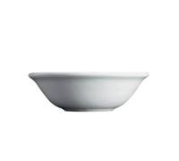 Genware Oatmeal Bowl Porcelain 450 ml White Pack of 6