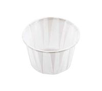 Genware Paper Portion Pot 1oz Ramekin, 1oz Capacity, Pack of 250-4.2 x 3cm (Dia x H)