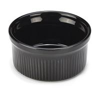 GenWare Porcelain Ramekins 8cm Black, SPS8-BL, Pack of 12