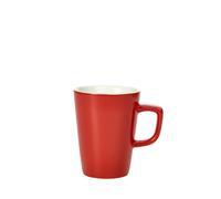 GenWare Red Porcelain Latte Mug 34cl (1 x 6)