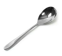 Genware Saffron Cutlery Table Spoons - Pack of 12 | Stainless Steel Table Spoons, Saffron Cutlery