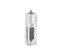 Genware Square Combo Pepper Grinder/Salt Shaker Acrylic - Pack of 6