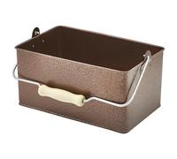 Genware Table Caddy Antique Copper 24.5 x 15.5 x 12.5cm, GSHTC2415C, Single