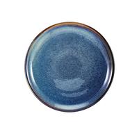 GenWare Terra Porcelain Aqua Blue Coupe Plate 10.75" (1 x 6)
