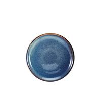 GenWare Terra Porcelain Aqua Blue Coupe Plate 19cm (1 x 6)
