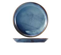 Genware Terra Porcelain, Aqua Blue, Coupe Plate, 305mm, CP-PBL30, Pack of 6