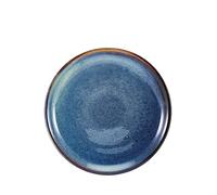 GenWare Terra Porcelain Aqua Blue Coupe Plate 9.5" (1 x 6)