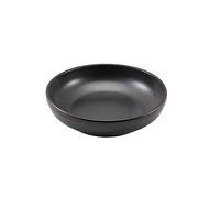 Genware Terra Porcelain Black Coupe Bowl 23cm, CB-PBK23, Pack of 6