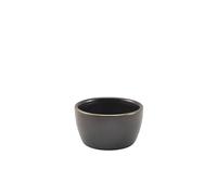 GenWare Terra Porcelain Black Ramekin 13cl/4.5oz, RAM-PBK4, Pack of 12