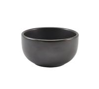 GenWare Terra Porcelain Black Round Bowl 12.5cm, BW-PBK12, Pack of 6